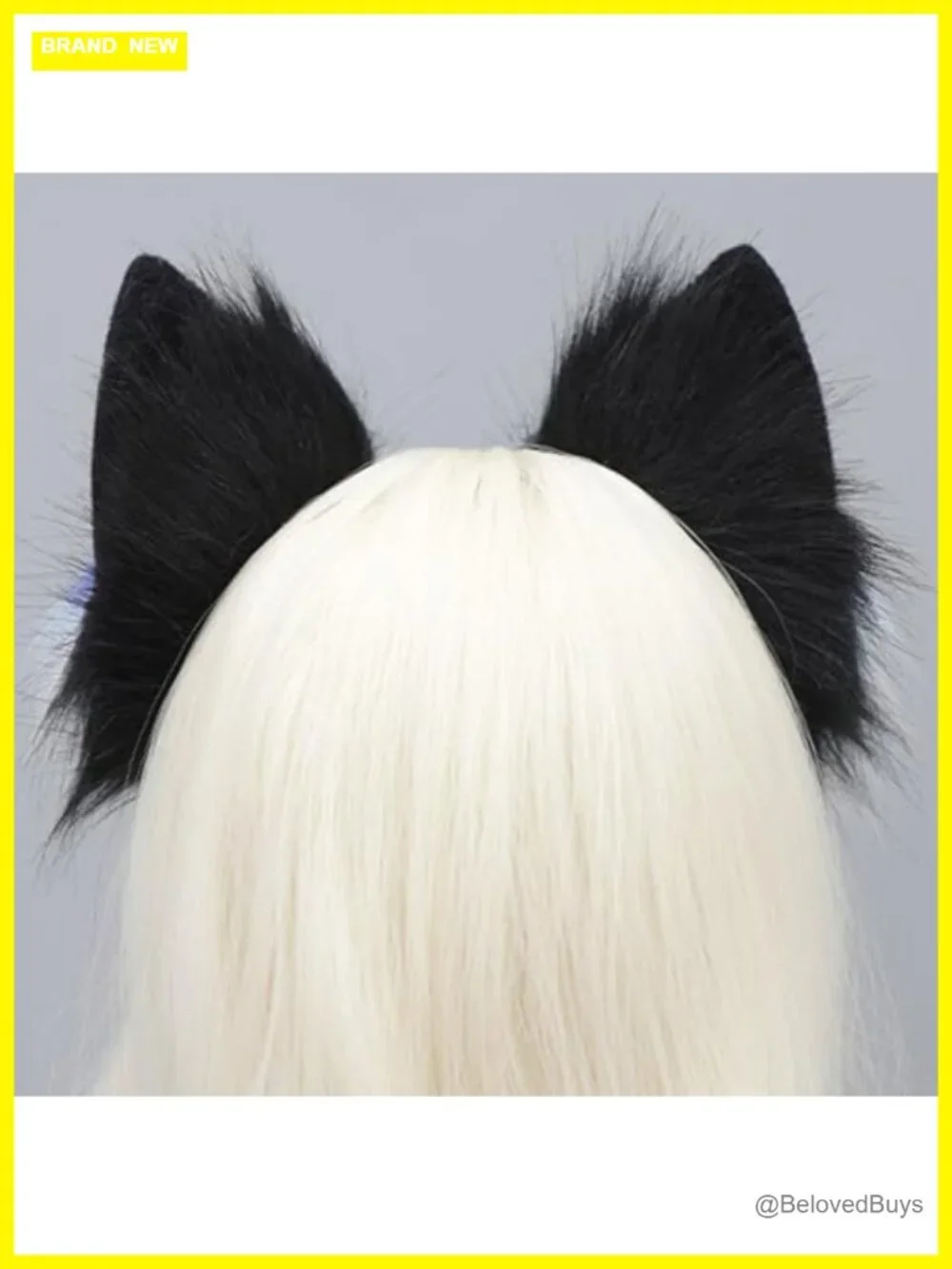 Furry Cat Ear Headband Cosplay Party Hair Accessory